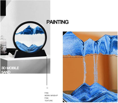 Relaxing Sandscape Art Table Desk